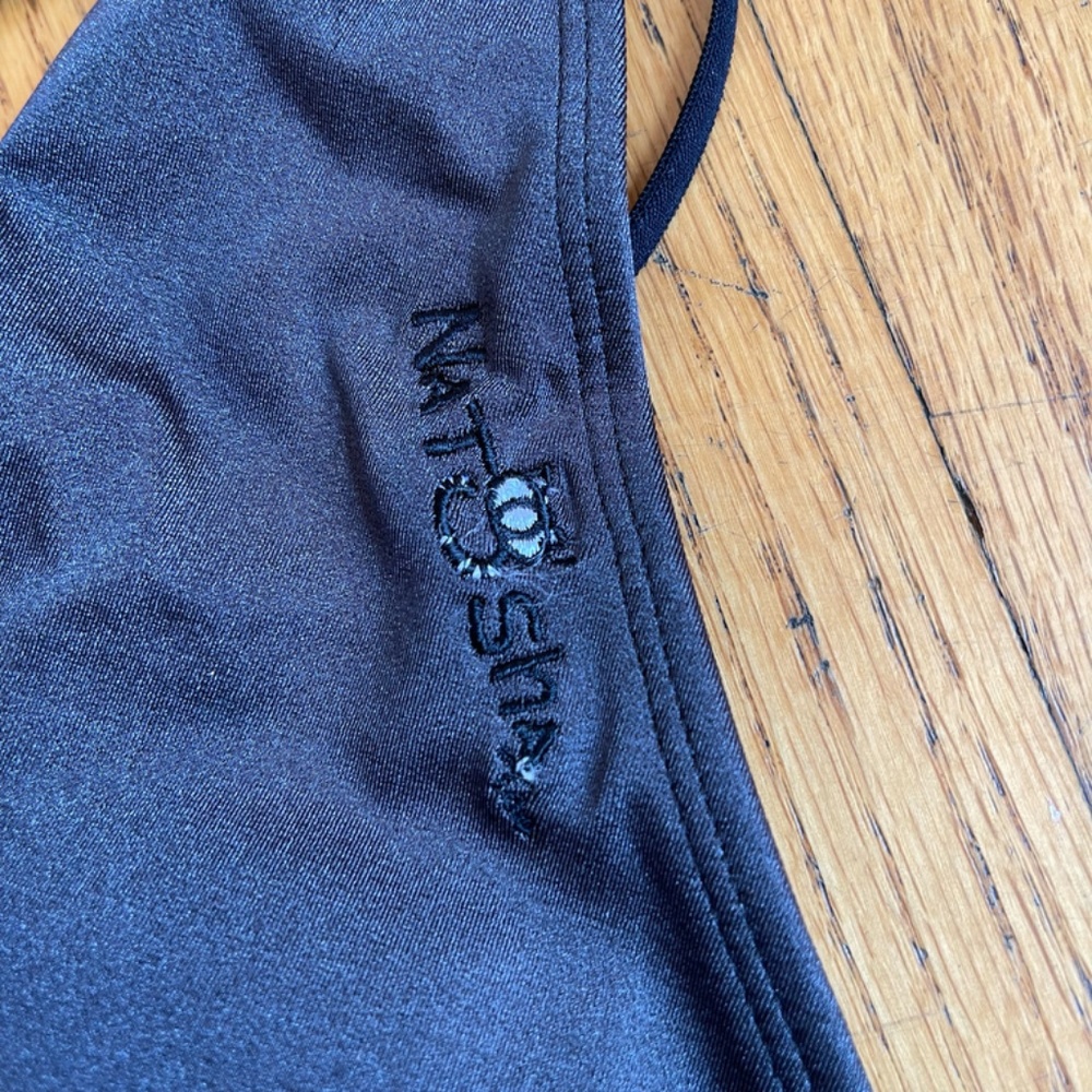 21gs Activewear "Natasha" Pole Swim Bodysuit in Dark Grey - NWT Multiple Sizes - Picture 9 of 10